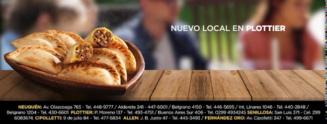 Opinii despre Pranzo Empanadas - Neuquén - Local Belgrano 1204 în Neuquén - Gastronomía y hostelería