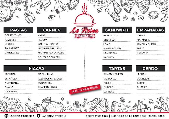 Opinii despre La Reina Rotisería în Santa Rosa - Gastronomía y hostelería