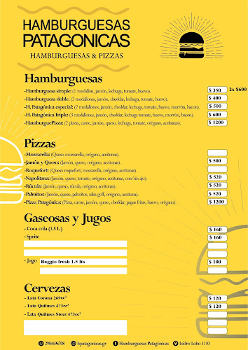 Hamburguesas Patagonicas