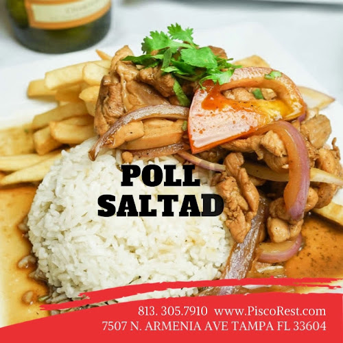 Opinii despre Pisco Restaurant and Bar în Tampa - Gastronomía y hostelería