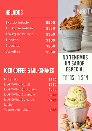 Opinii despre NOTO [Sucursal Nueva Córdoba (Parque de Las Tejas)] în Córdoba - Gastronomía y hostelería