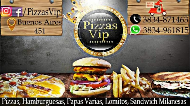 Pizzas Vip - San Fernando del Valle de Catamarca