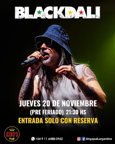 Opinii despre King's Pub în Villa Sarmiento - Gastronomía y hostelería