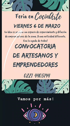 Opinii despre CocinArte în Lisandro Olmos - Gastronomía y hostelería