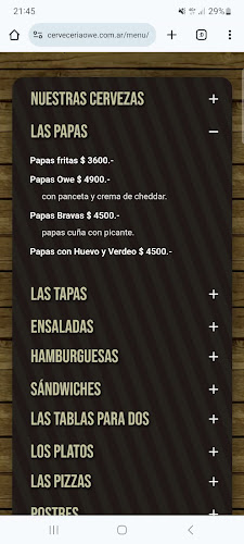 Opinii despre Cerveceria Owe în Neuquén - Gastronomía y hostelería