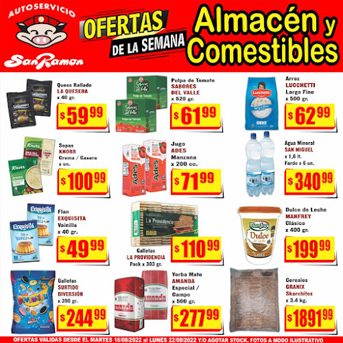 Autoservicio San Ramon Sucursal Banda del Rio Sali - Gastronomía y hostelería