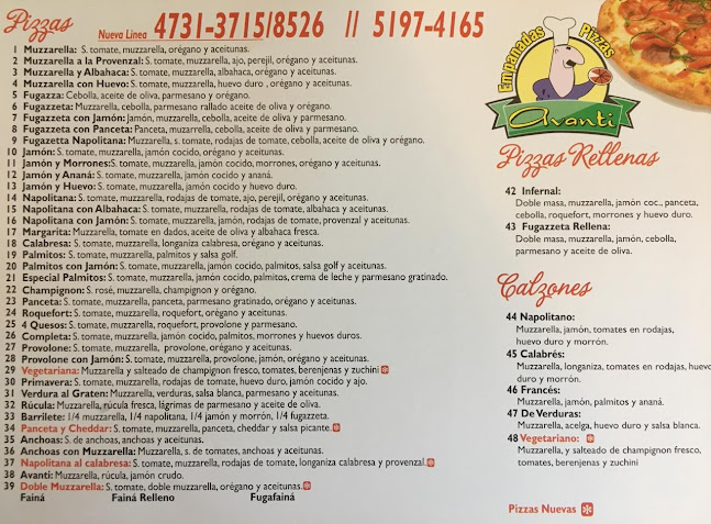 Avanti Tigre Pizza a la Piedra y Empanadas - Gastronomía y hostelería