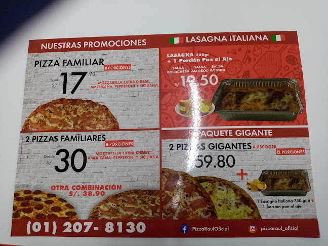 Opinii despre Pizza Raul PERU în Lima - Gastronomía y hostelería