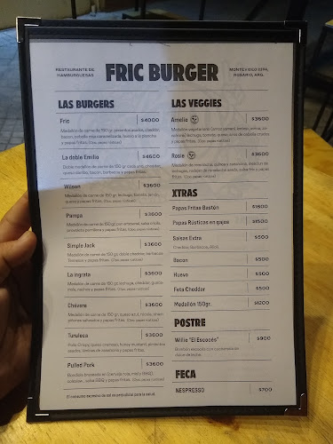 Opinii despre Fric Burger în Rosario - Gastronomía y hostelería