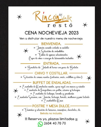 Opinii despre Resto Rincón del valle în San Rafael - Gastronomía y hostelería