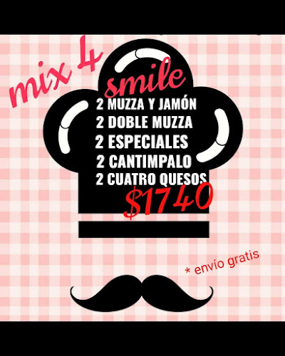 Pizzas Listas Smile - Rosario