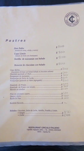 Restaurante Círculo Italiano