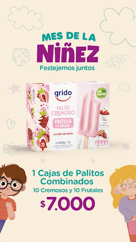 Opinii despre Grido helado în Las Heras - Gastronomía y hostelería