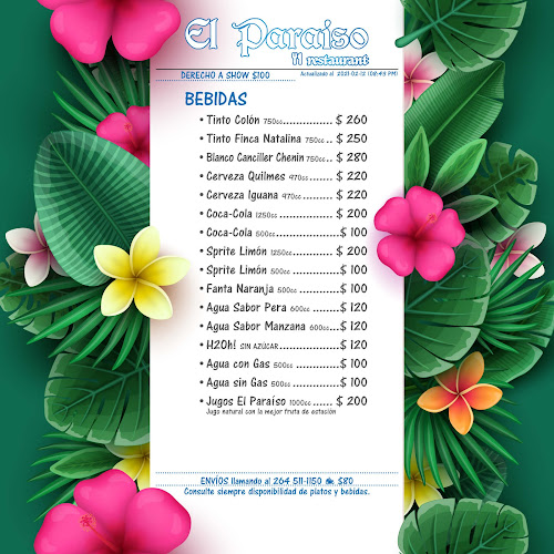 El Paraíso Restaurant y Alquiler de Salón