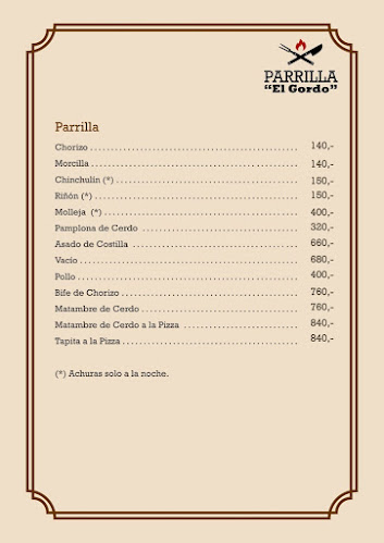 Comentarii opinii despre Parrilla "El Gordo"