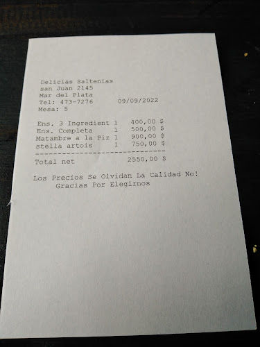 Comentarii opinii despre Delicias Salteñas