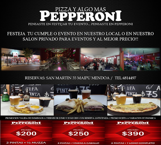 PEPPERONI PIZZA Y ALGO MAS