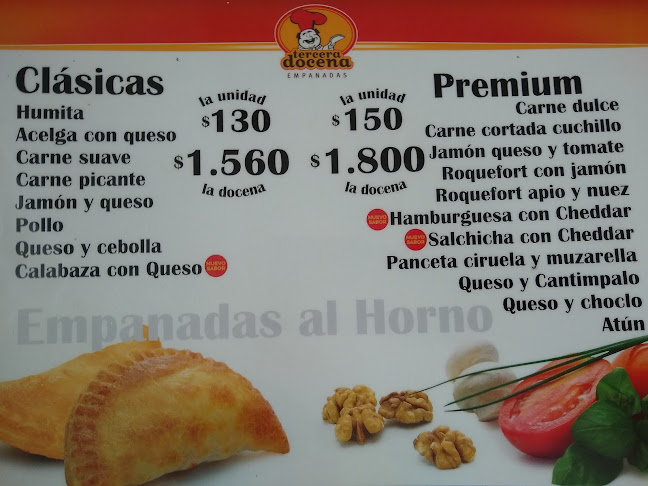 tercera docena EMPANADAS