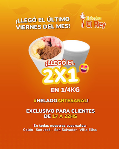 Opinii despre Helados El Rey- San Salvador în San Salvador - Gastronomía y hostelería
