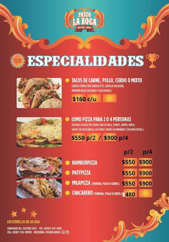 PASEO LA BOCA RESTO BAR SANDWICH - Gastronomía y hostelería