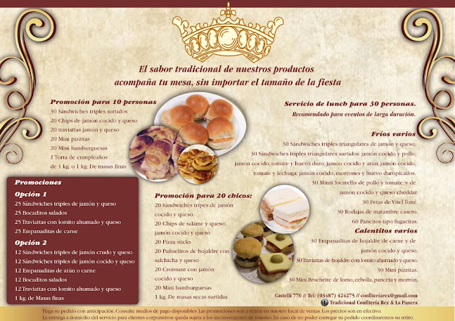 Opinii despre Confitería Rex în Gran Buenos Aires - Gastronomía y hostelería