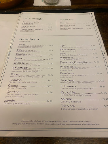 Antica Pizzería - San Isidro