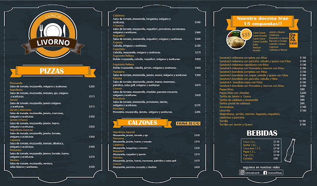 Livorno Lunch-Pizzería - Gastronomía y hostelería