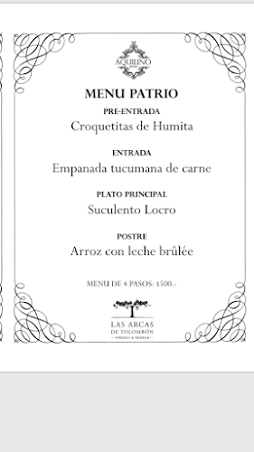 Opinii despre Aquilino Bistró în Vicente López - Gastronomía y hostelería