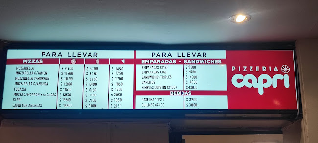 Comentarii opinii despre Pizzería Capri Godoy Cruz