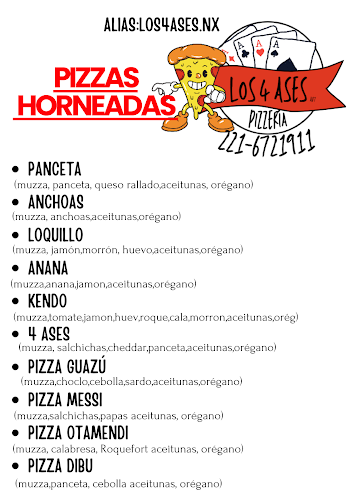 Opinii despre Pizzería Los 4 Ases av7 în La Plata - Gastronomía y hostelería