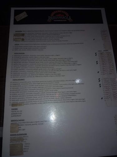 Passaparola - Pizza a la piedra