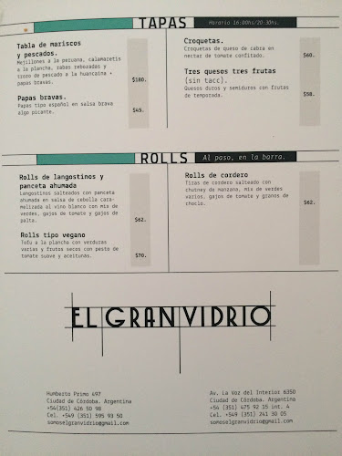 Comentarii opinii despre EL GRAN VIDRIO