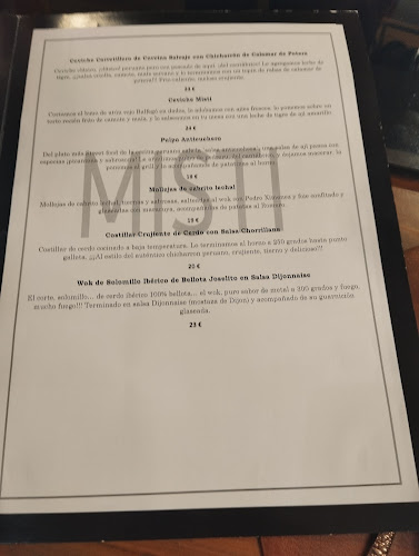 Misti Restaurant - Gastronomía y hostelería