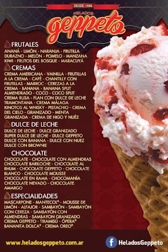 Opinii despre Helados Geppeto Lanús în Buenos Aires - Gastronomía y hostelería