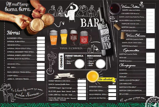 Martín Sur Bar - Gastronomía y hostelería