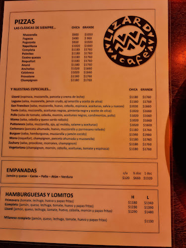 Pizzeria - Delivery de Pizzas - Lizard Cafe - Puerto Madryn
