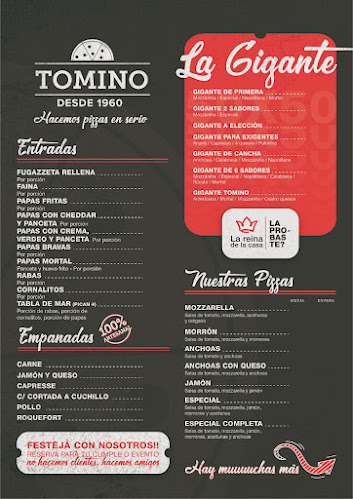 Opinii despre PIZZERIA TOMINO în Junín - Gastronomía y hostelería