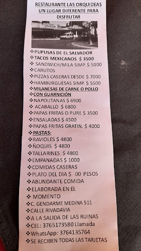 Restaurante Las Orquídeas