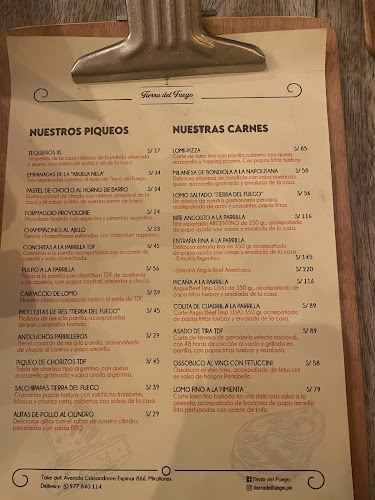 Tierra del Fuego - Gastronomía y hostelería