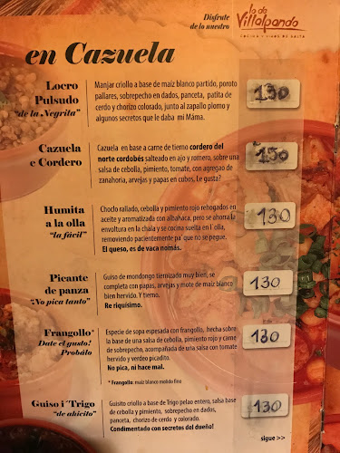Lo de Villalpando G. Paz - Gastronomía y hostelería
