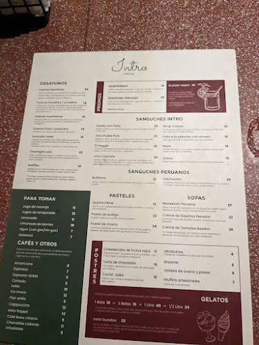 Intro Café Bar - miraflores
