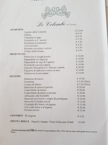 Le Colombe Da Tiziano