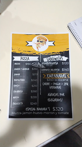 Nahiara's pizzas