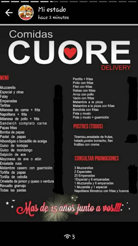 Cuore Comidas