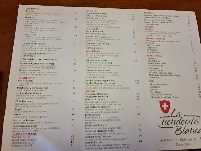 Opinii despre La Tiendecita Blanca în miraflores - Gastronomía y hostelería