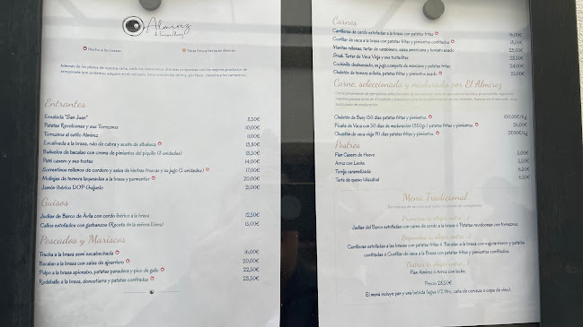 Comentarii opinii despre Restaurante Almirez de Francisco Álvarez