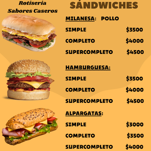 SABORES CASEROS - Gastronomía y hostelería