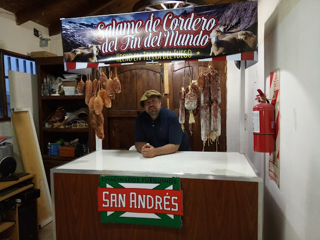 San Andrés Chacinados Fueguinos... (Salames de Cordero).
