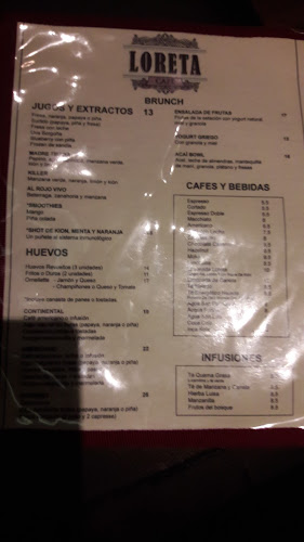 Opinii despre Loreta în Lima - Gastronomía y hostelería