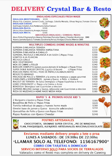 Crystal Bar & Resto * Terralagos *